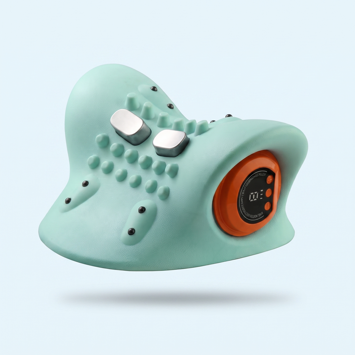 Masseur Cervical™ 4-en-1 — Chaleur, massage, EMS, étirement